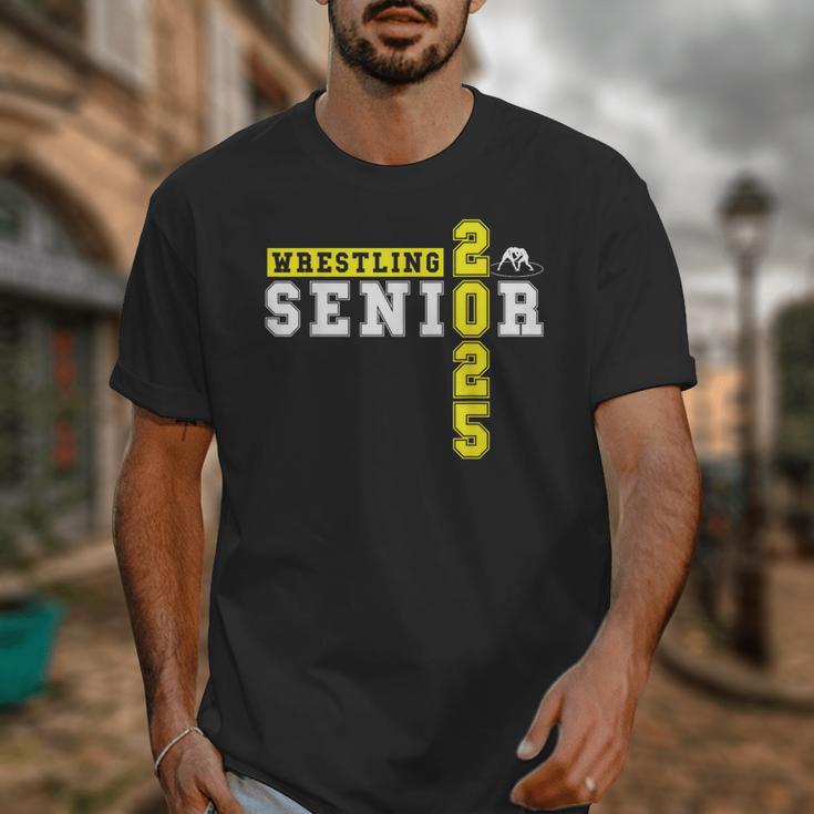 Wrestling Senior Night Wrestling Senior 2025 Graduation 22 Unisex T-Shirt