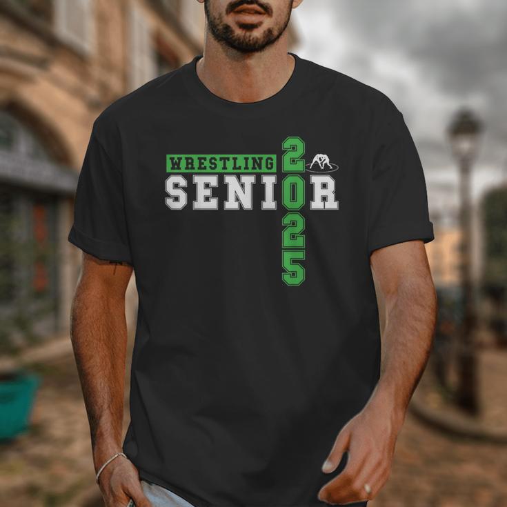 Wrestling Senior Night Wrestling Senior 2025 Graduation 34 Unisex T-Shirt