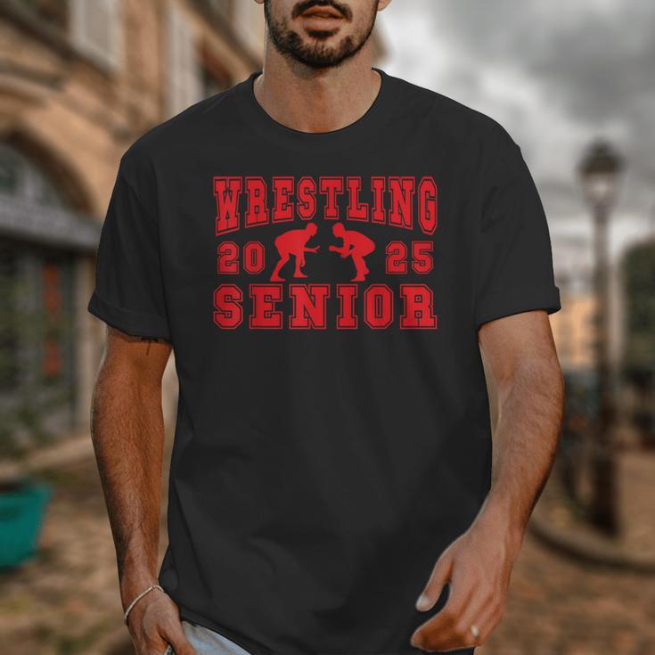 Wrestling Senior Night Wrestling Senior 2025 Graduation 7 Unisex T-Shirt