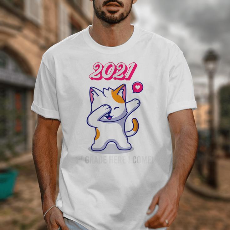 2021 Kindergarden Graduation Celebration Dapping Cat For Men Women Kids Unisex T-Shirt