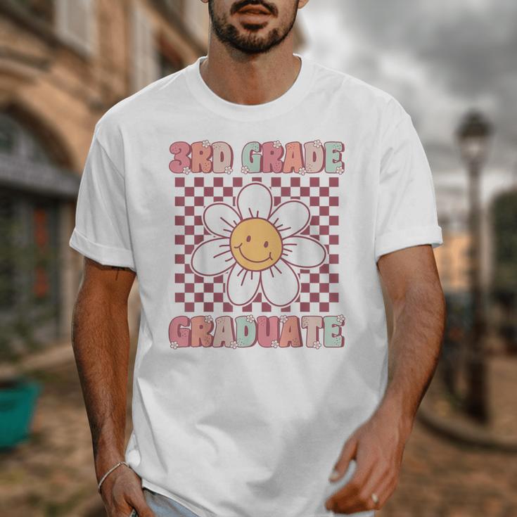 3rd Grade Graduation Cute Groovy Last Day Of Third Grade Unisex T-Shirt