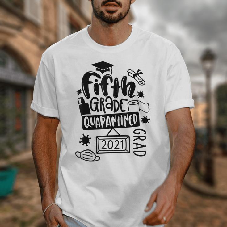 5th Grade Graduate 2021 Graduate Quarantine Fifth Graduation Unisex T-Shirt