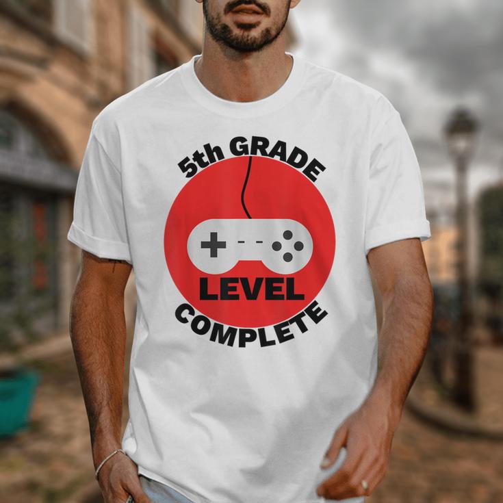 5th Grade Level Complete Gamer Graduation Unisex T-Shirt