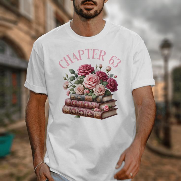 63rd Birthday Chapter 63 Birthday Shirt Women Book Lover Premium Unisex T-Shirt 63rd Birthday Chapter 63 Birthday Shirt Women Book Lover Premium Unisex T-Shirt