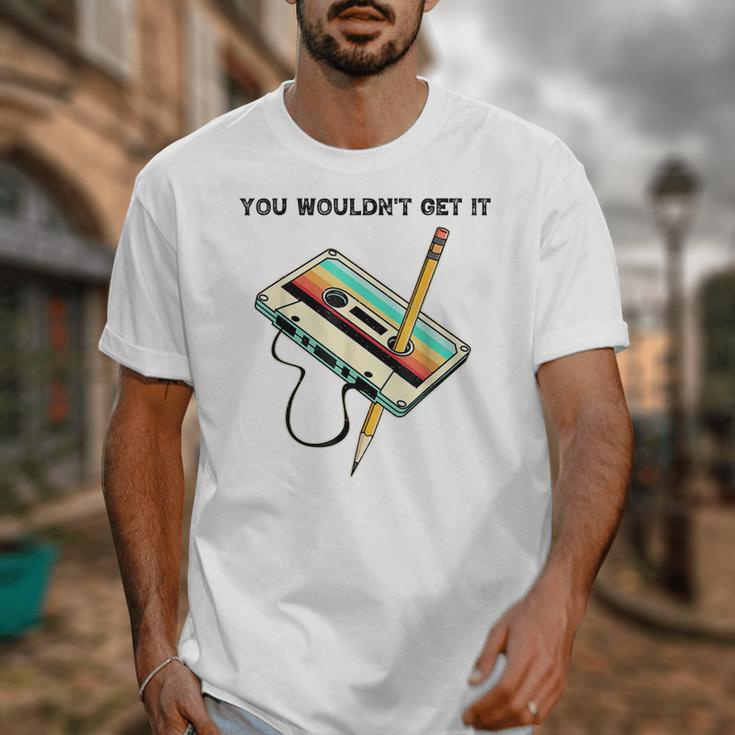70s 80s 90s Retro Party Costume Nostalgia Cassette Unisex T-Shirt 70s 80s 90s Retro Party Costume Nostalgia Cassette Unisex T-Shirt