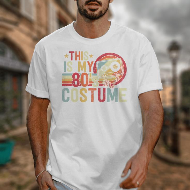 This Is My 80s Costume Vintage Style Nostalgia 1980s Retro Premium Tri-Blend Unisex T-Shirt