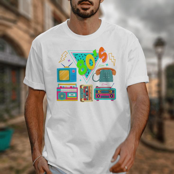 80's Vintage Cassette Tape Nostalgia Mixtape Era 1980s Retro Unisex T-Shirt