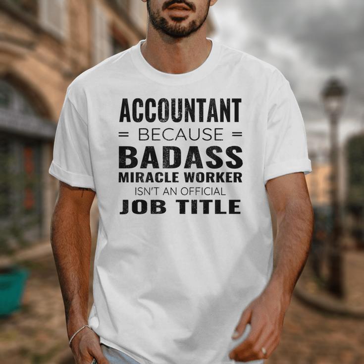 Accountant Graduation Future Accountant Men Women Unisex T-Shirt