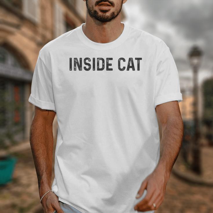 Antisocial Introvert Women Men Kids Inside Cat Unisex T-Shirt Antisocial Introvert Women Men Kids Inside Cat Unisex T-Shirt
