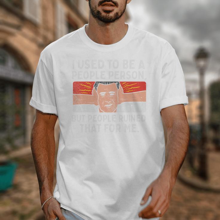 Antisocial Not A People Person Socially Selective Introvert Unisex T-Shirt Antisocial Not A People Person Socially Selective Introvert Unisex T-Shirt