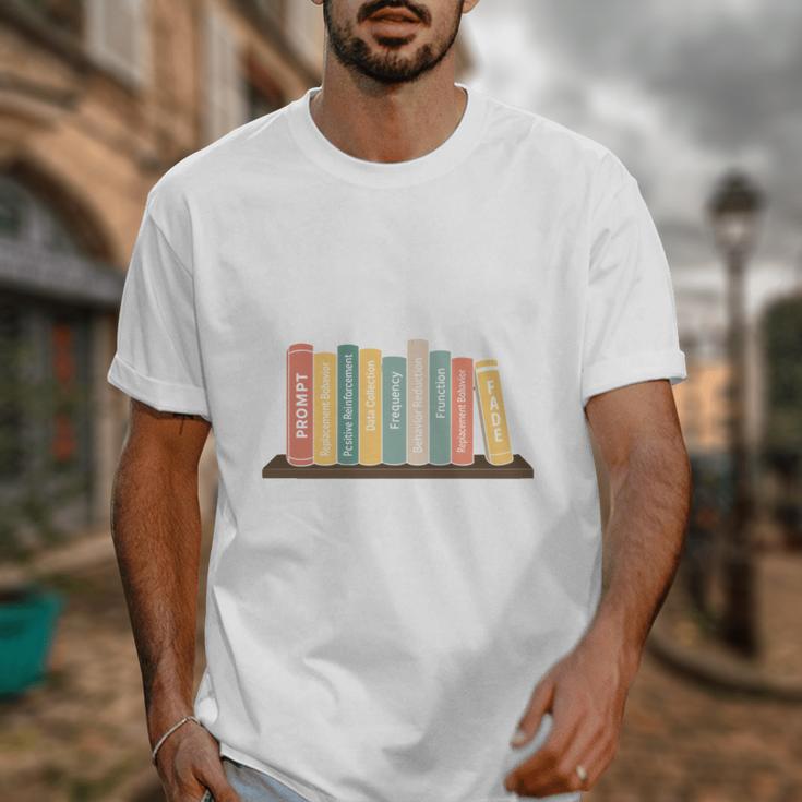 Applied Behavior Analysis Book Wildflower ABA RBT Therapist Unisex T-Shirt Applied Behavior Analysis Book Wildflower ABA RBT Therapist Unisex T-Shirt