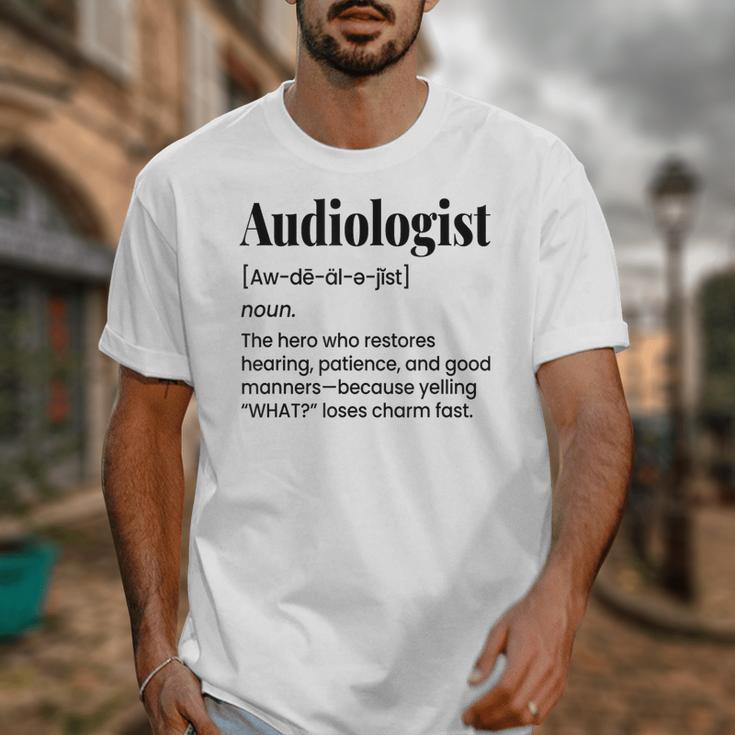 Audiologist Audiology Student Graduation Ear Doctor Unisex T-Shirt