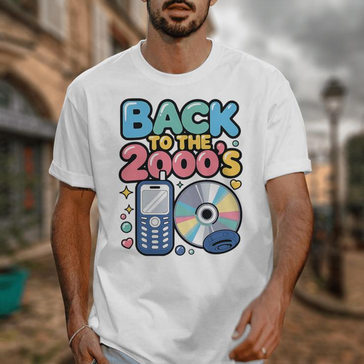 Back To The 2000s Retro Nostalgia Premium Tri-Blend Unisex T-Shirt