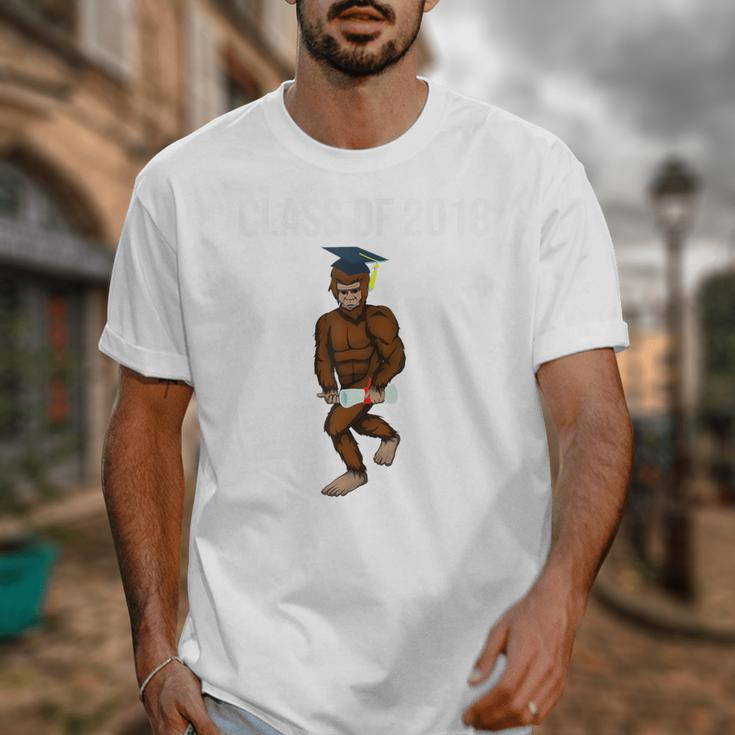 Bigfoot Graduation Shirt Class Of 2018 College Boys Unisex T-Shirt