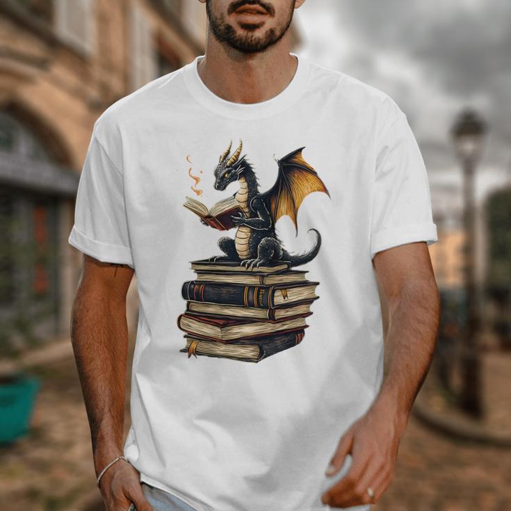 Book Dragon Unisex T-Shirt