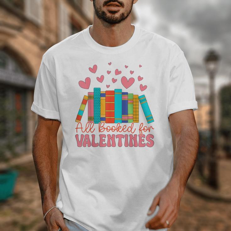 All Booked For Valentines Book Lover Valentine's Day Unisex T-Shirt