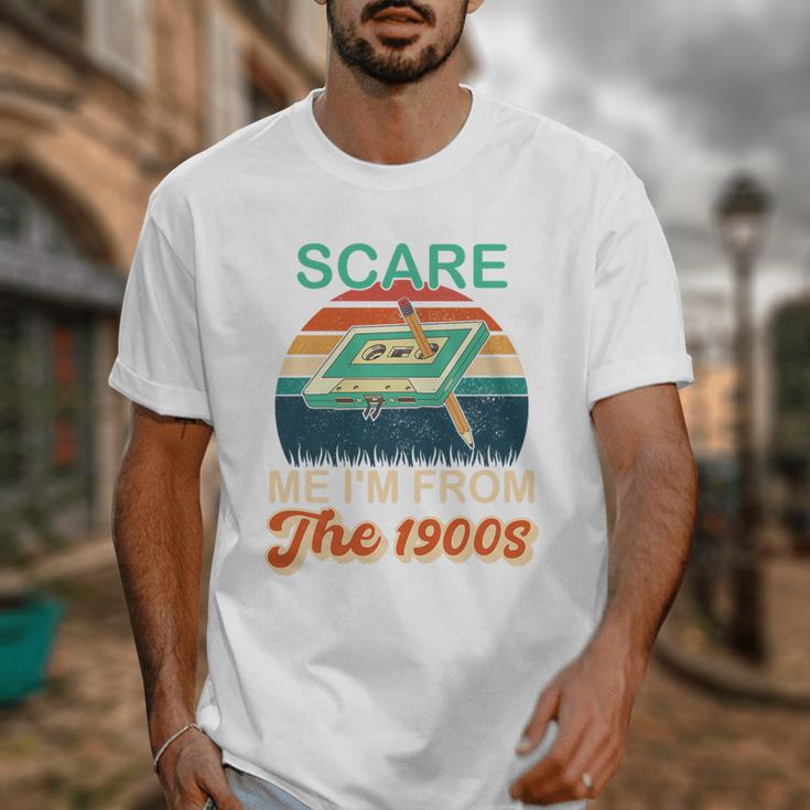 You Can't Scare Me I'm From The 1900s Retro Vintage Premium Tri-Blend Unisex T-Shirt