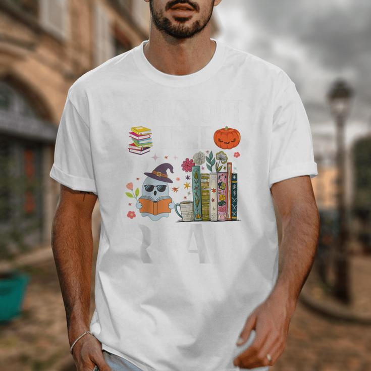 Carve Out Time To Read Halloween Ghost Books Raglan Baseball Tee Unisex T-Shirt Carve Out Time To Read Halloween Ghost Books Raglan Baseball Tee Unisex T-Shirt