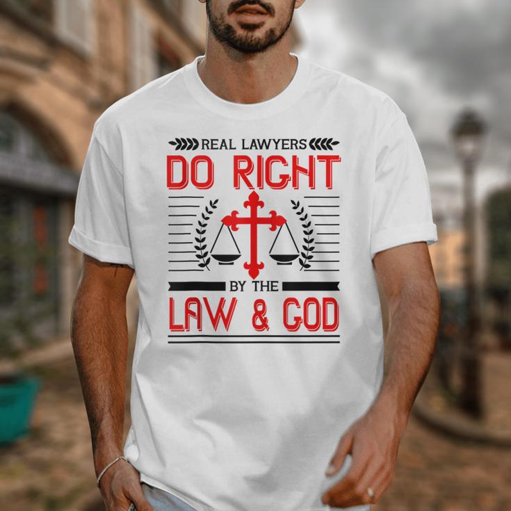 Christian Lawyer Attorney Law Student Graduation Exam Unisex T-Shirt
