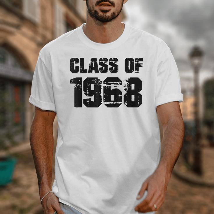 Class Of 1968 High School College Graduation Reunion Unisex T-Shirt