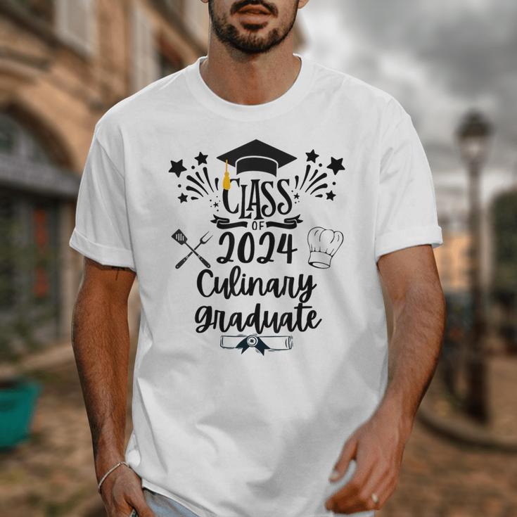 Class Of 2024 Culinary Graduate Culinary Chef Graduation Unisex T-Shirt