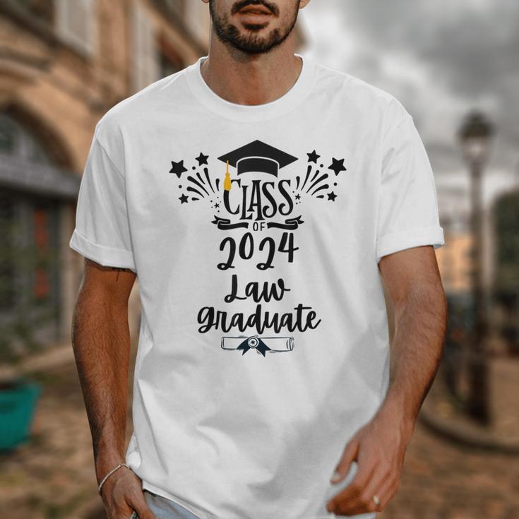 Class Of 2024 Law Graduation 2024 JD Degree Law Graduate Unisex T-Shirt