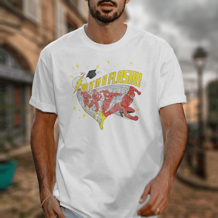 DC Comics The Flash Graduation Did It In A Flash Unisex T-Shirt