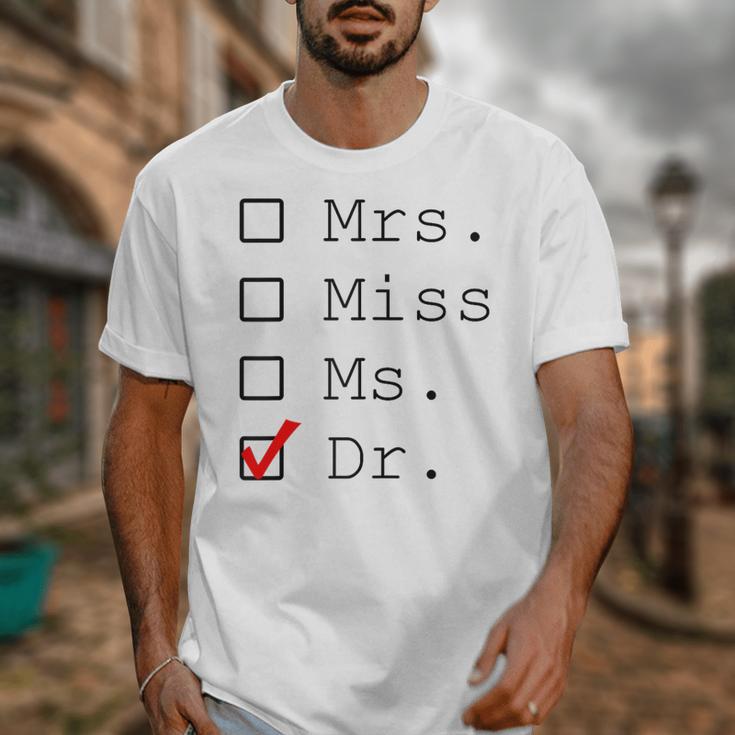 Doctor Graduation Unisex T-Shirt