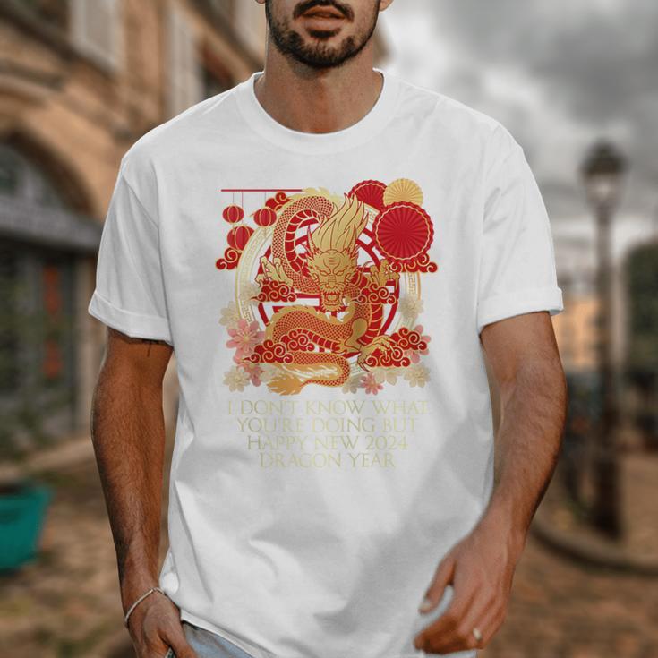 I Dont Know What Youre Doing Chinese New Year Introvert Raglan Baseball Tee Unisex T-Shirt