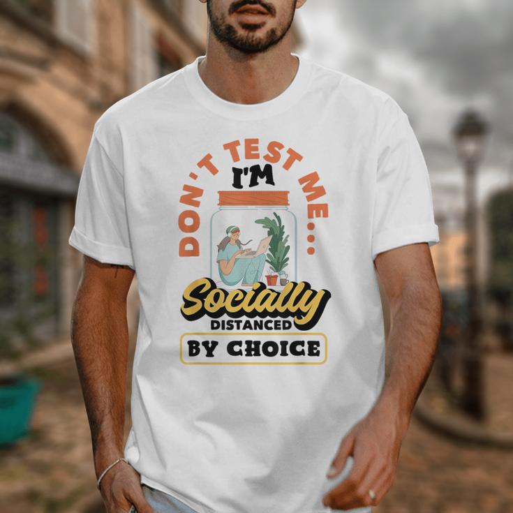 Don't Test Me Introvert's Unisex T-Shirt Don't Test Me Introvert's Unisex T-Shirt