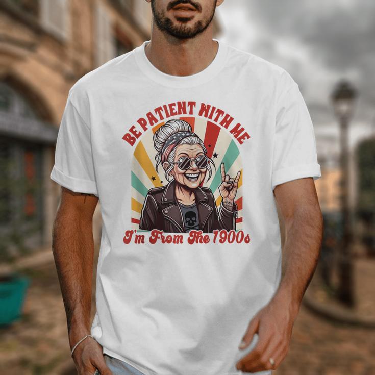 Elder Emo Grandma Nana Be Patient With Me I'm From The 1900s Unisex T-Shirt