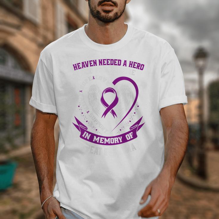 Epilepsy Awareness Day Month In Memory Of Great Grandma Unisex T-Shirt
