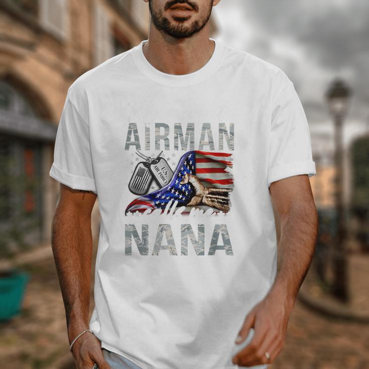 My Favorite Airman Calls Me Nana Air Force Graduation Nana Unisex T-Shirt