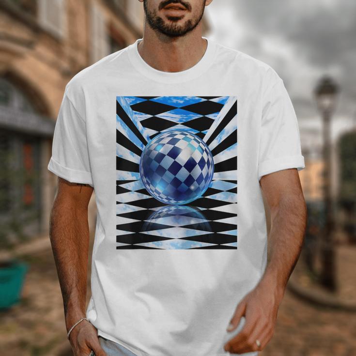 Frutiger Aero Aesthetic Tech Checkered Room Orb Sky Raglan Baseball Tee Unisex T-Shirt Frutiger Aero Aesthetic Tech Checkered Room Orb Sky Raglan Baseball Tee Unisex T-Shirt