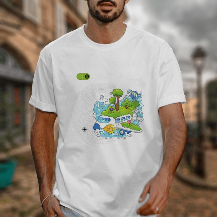 Frutiger Aero Y2K Fashion Trends Statement Piece Tech Orbite Premium Tri-Blend Unisex T-Shirt