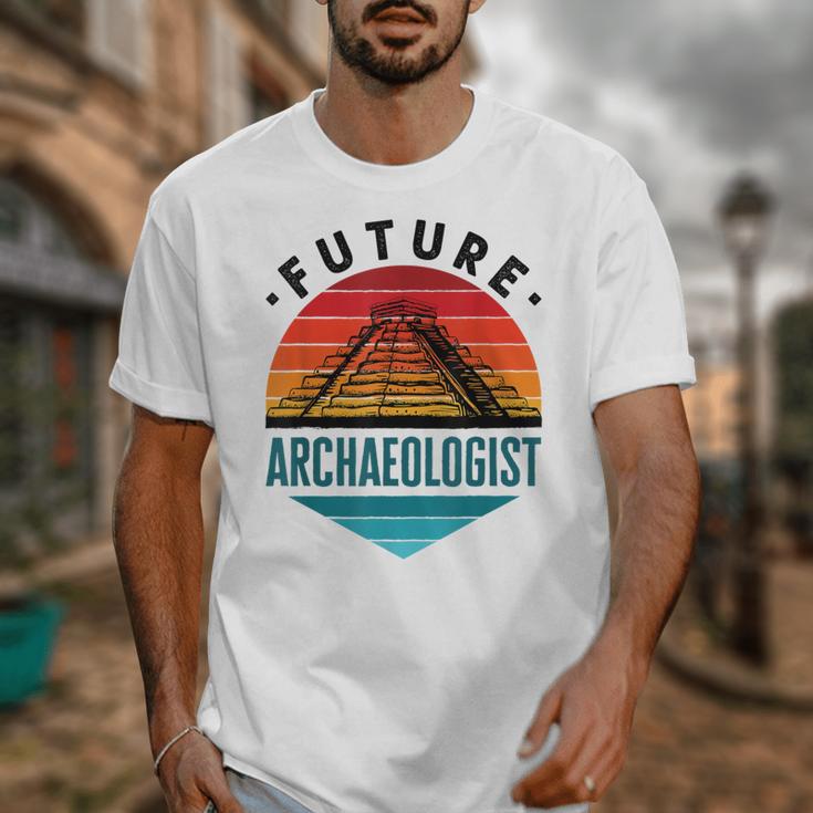 Future Archaeologist Pyramid Archaeology Student Graduation Unisex T-Shirt
