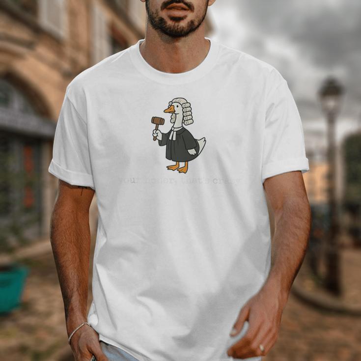 Goose Silly Lawyer Law School Graduation Future Lawyer Unisex T-Shirt