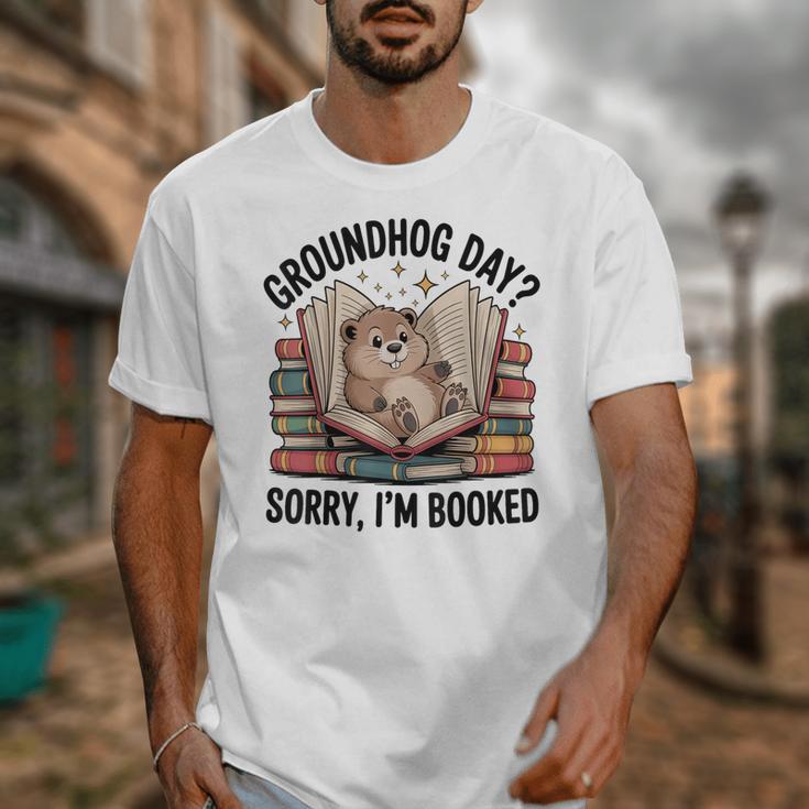 Groundhog Day Librarian Book Lover Reader Library Unisex T-Shirt