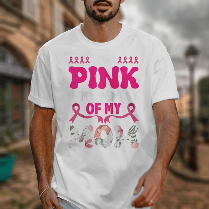 Honoring Mom I Wear Pink In My Memory Of My Mom Raglan Baseball Tee Unisex T-Shirt Honoring Mom I Wear Pink In My Memory Of My Mom Raglan Baseball Tee Unisex T-Shirt