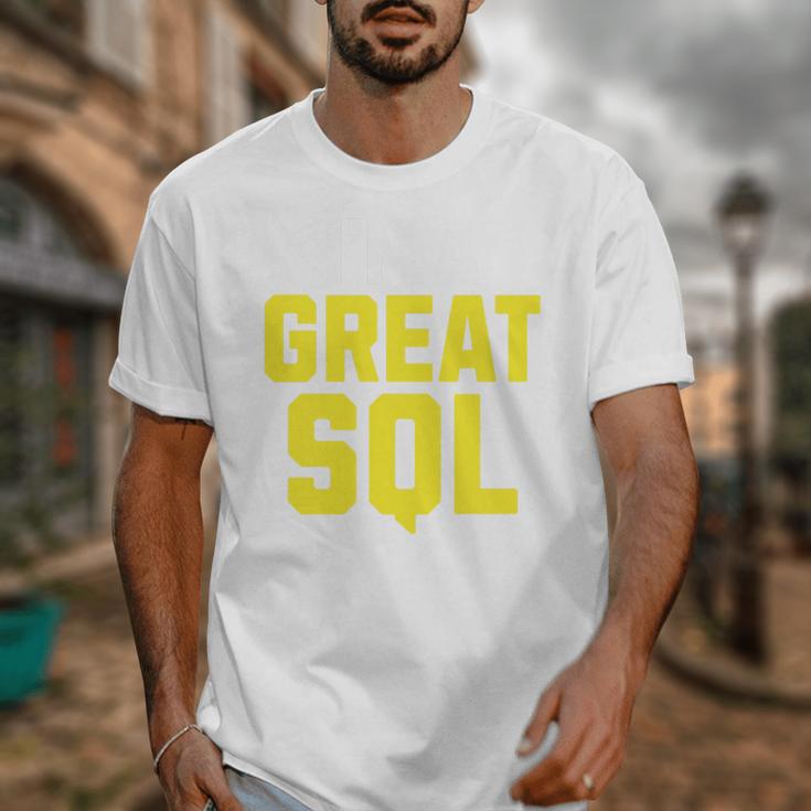 I'm A Great SQL Introvert Saying Inbound Marketing Premium Tri-Blend Unisex T-Shirt