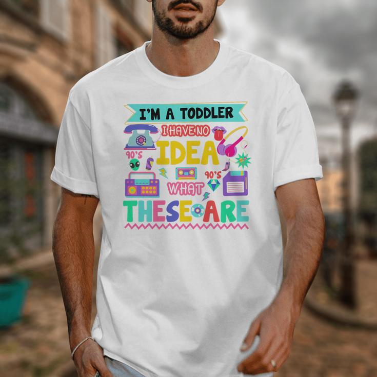 I'm A Toddler I Have No Ideas Retro Vintage 90s Nostalgia Premium Tri-Blend Unisex T-Shirt I'm A Toddler I Have No Ideas Retro Vintage 90s Nostalgia Premium Tri-Blend Unisex T-Shirt
