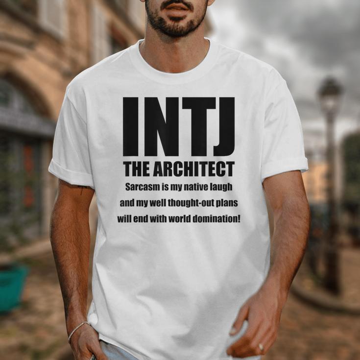 INTJ Architect Personality Introvert Sarcastic Unisex T-Shirt