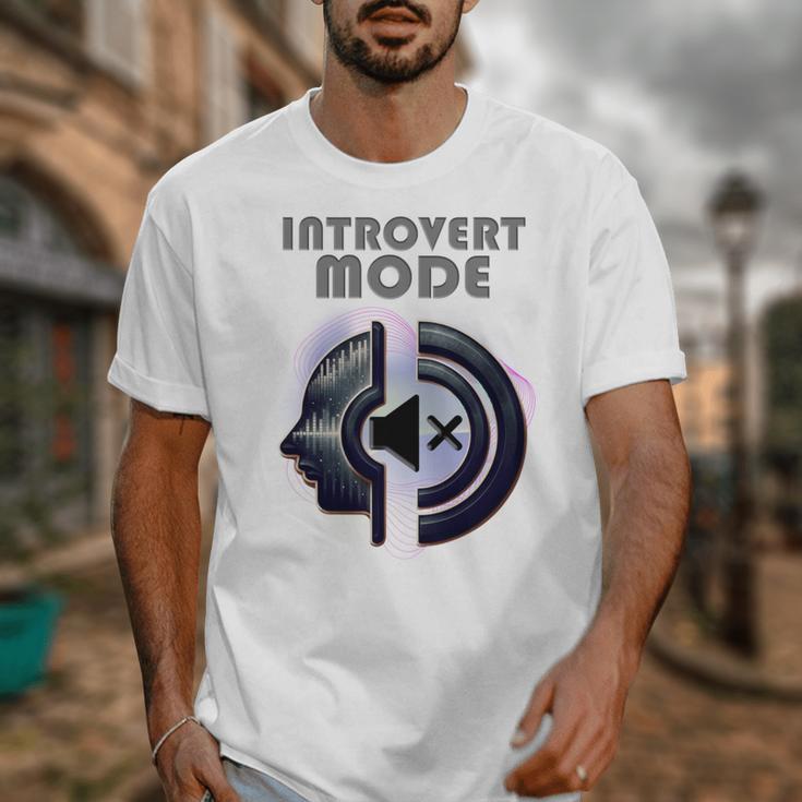 Introvert Mode Finding Inner Peace In Silence Unisex T-Shirt Introvert Mode Finding Inner Peace In Silence Unisex T-Shirt
