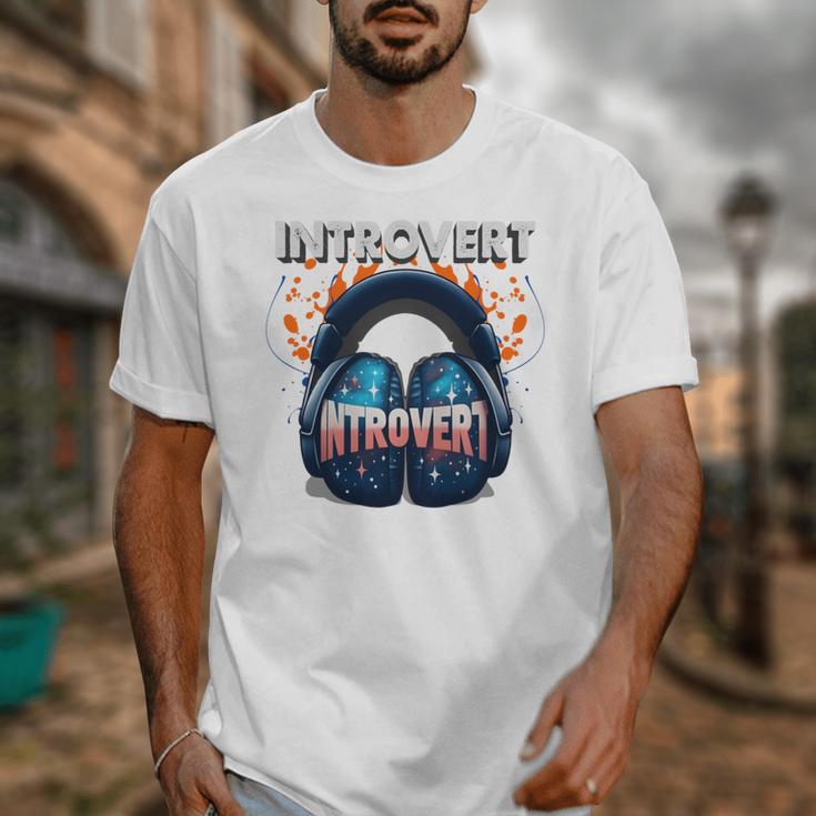 Introvert's Best Friend Noise-Canceling Headphones Unisex T-Shirt Introvert's Best Friend Noise-Canceling Headphones Unisex T-Shirt
