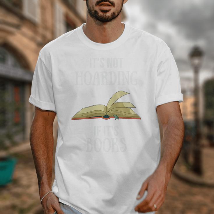 It's Not Hoarding If It's Books Premium Tri-Blend Unisex T-Shirt