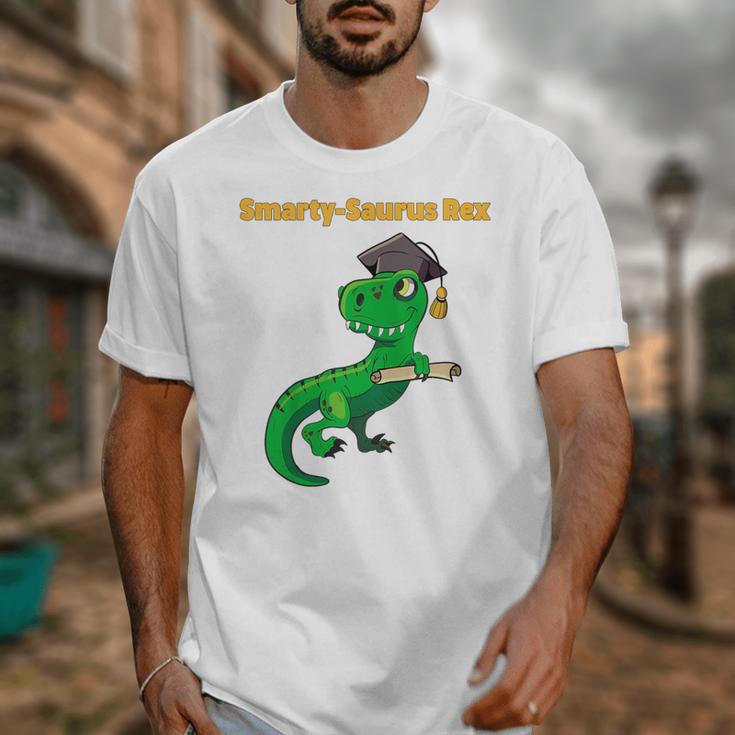 Kids Cute Graduation Dinosaur Smarty Saurus Kinder VPK Pre-k Grad Unisex T-Shirt