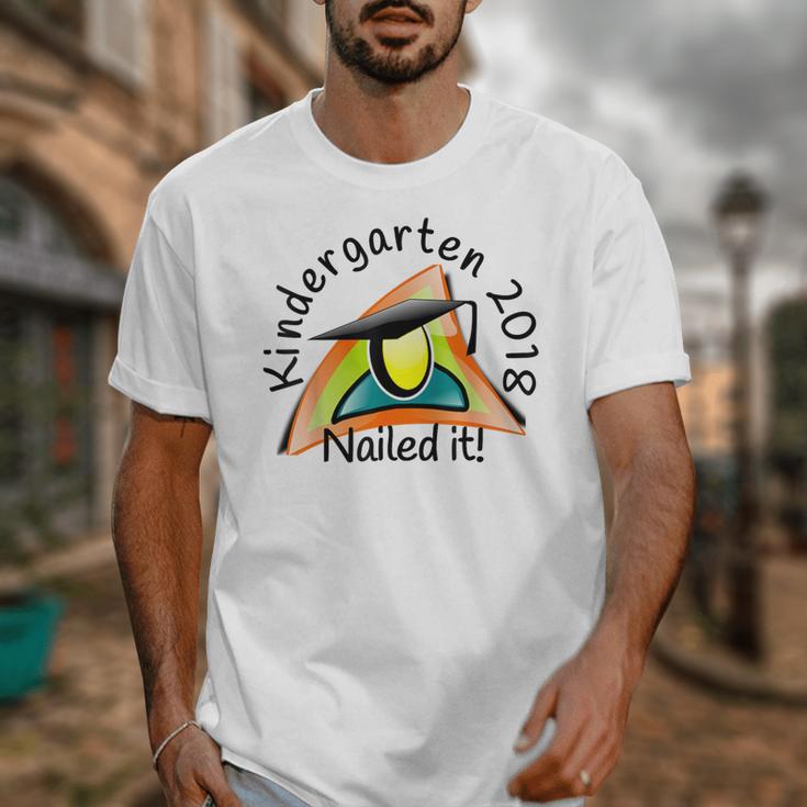 Kids Kindergarten 2018 Nailed It Graduation Unisex T-Shirt