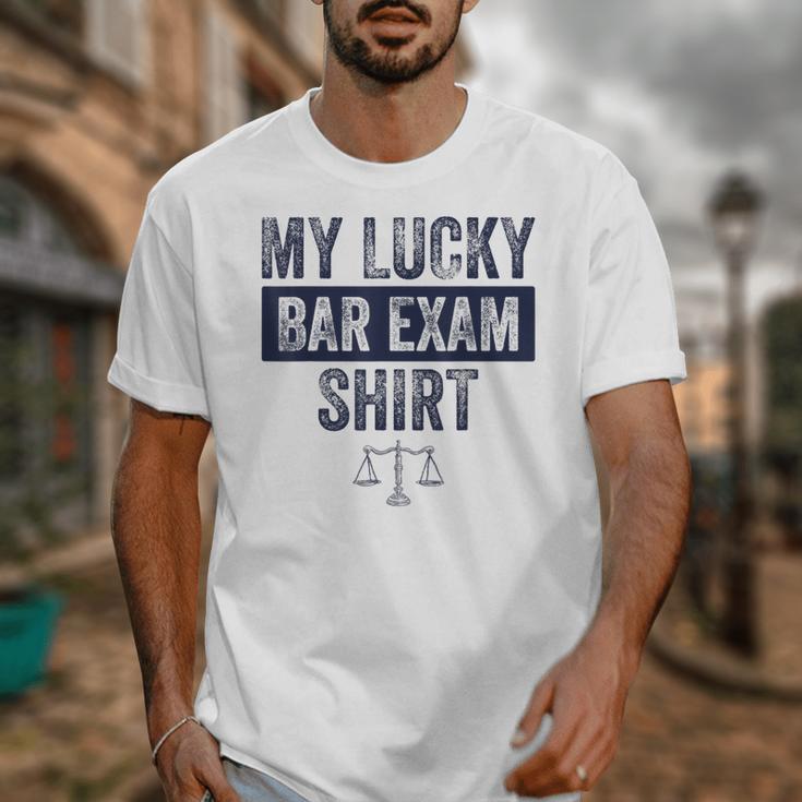 Law School Graduation Him Her Lucky Bar Exam Unisex T-Shirt