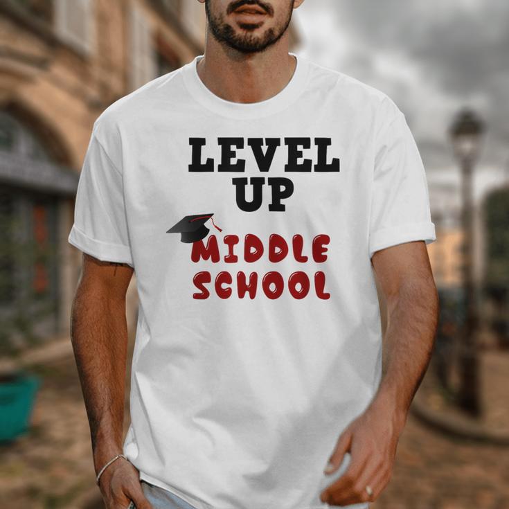Level Up Middle School 5th Grade Graduation Unisex T-Shirt