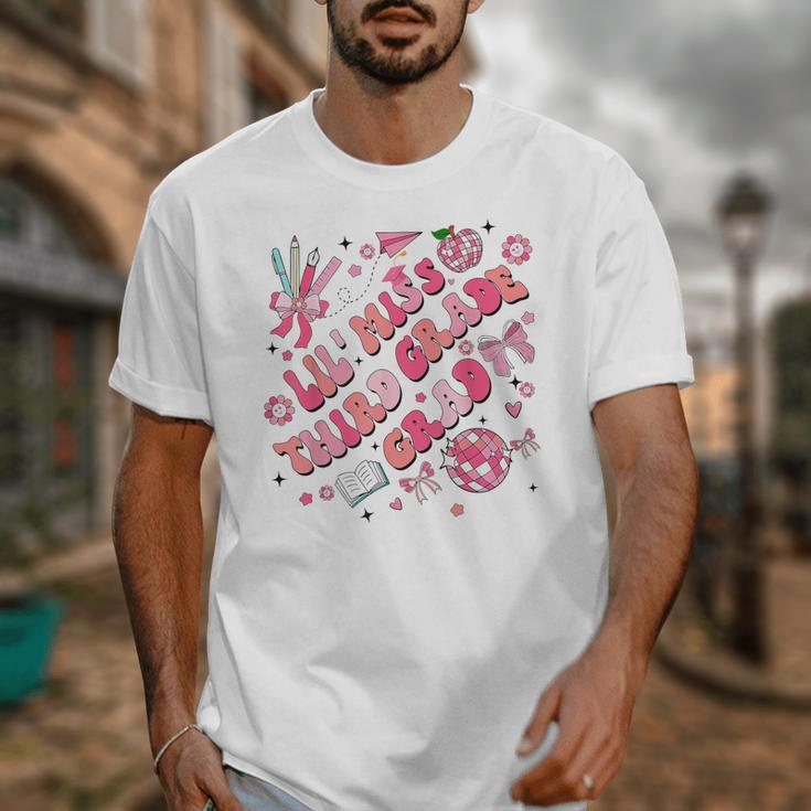 Lil Miss Third 3rd Grade Grad Graduation Last Day Girls Kid Unisex T-Shirt